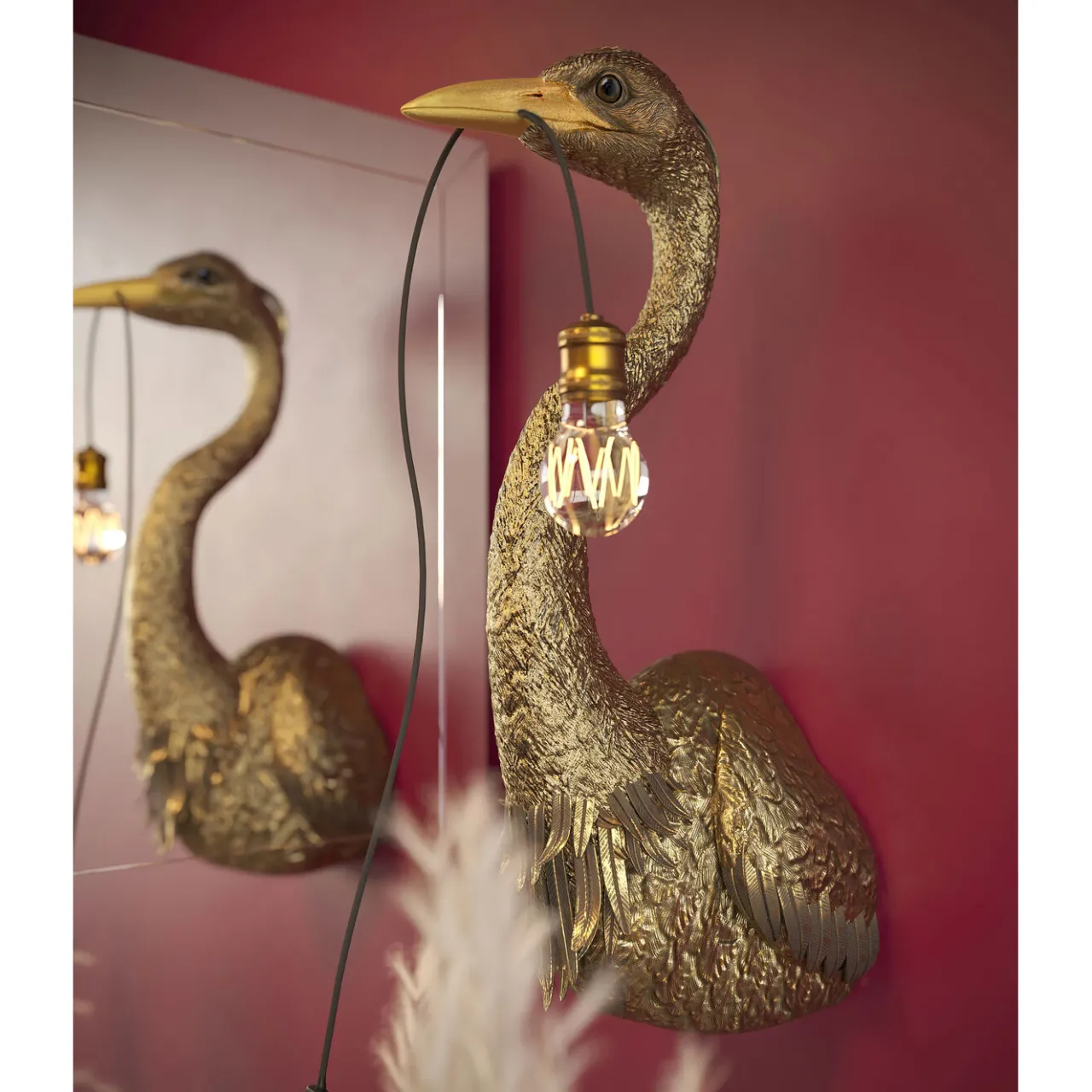 KARE Design Applique Animal Heron Clearance