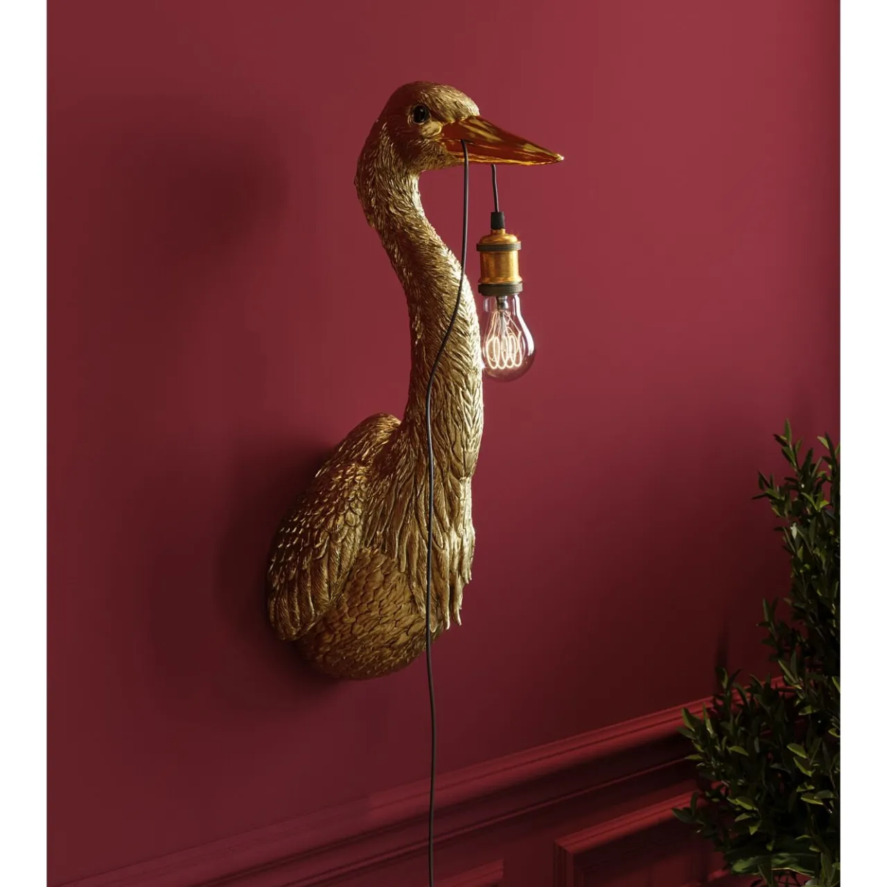 KARE Design Applique Animal Heron Clearance