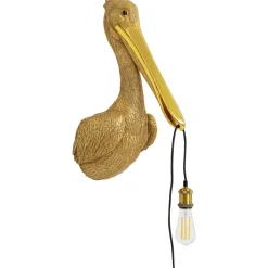 KARE Design Applique Animal Spoonbill Dore 29X62Cm Discount