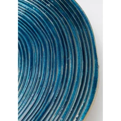 KARE Design Assiette Décorative Melia Bleu Fonce O46Cm Best