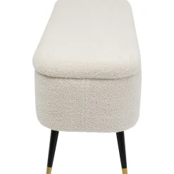 KARE Design Banquette Coffre Rico Blanc Clearance