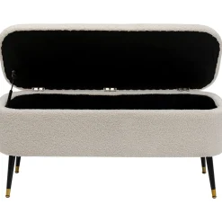 KARE Design Banquette Coffre Rico Blanc Clearance