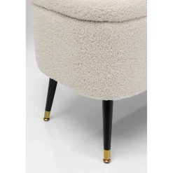KARE Design Banquette Coffre Rico Blanc Clearance