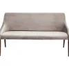 KARE Design Banquette Mode Sans Acc. Velours Gris Hot