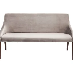 KARE Design Banquette Mode Sans Acc. Velours Gris Hot
