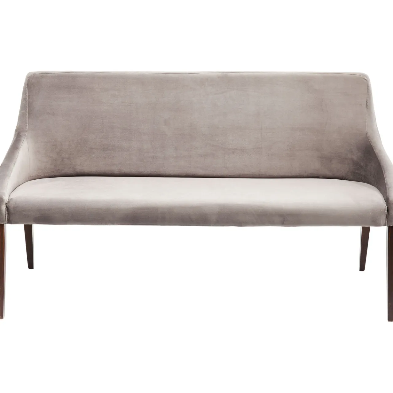 KARE Design Banquette Mode Sans Acc. Velours Gris Hot