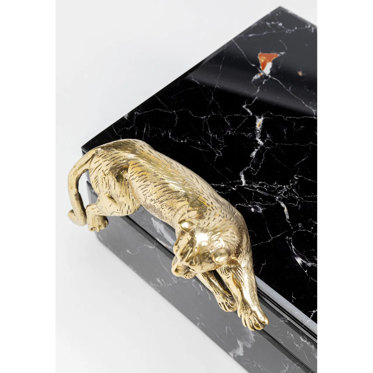 KARE Design Boite Marble Leo 29X10Cm Outlet
