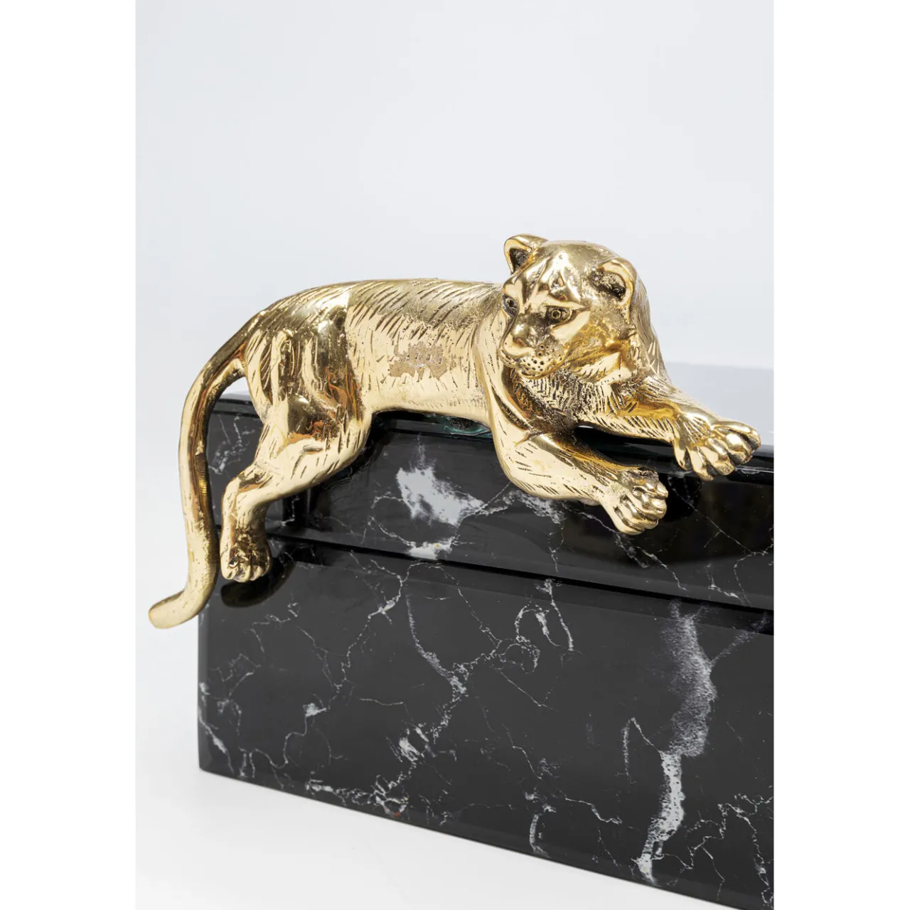 KARE Design Boite Marble Leo 29X10Cm Outlet