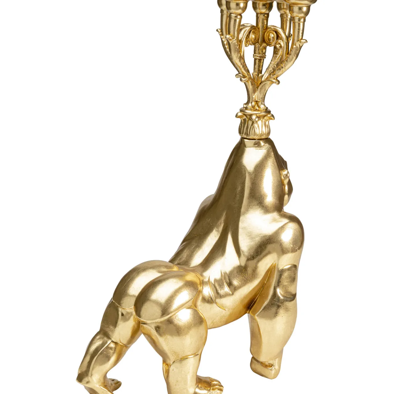 KARE Design Bougeoir Gorilla Dore 71Cm Clearance