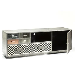 KARE Design Buffet Bas Chalet 1 Porte,5 Tiroirs Best