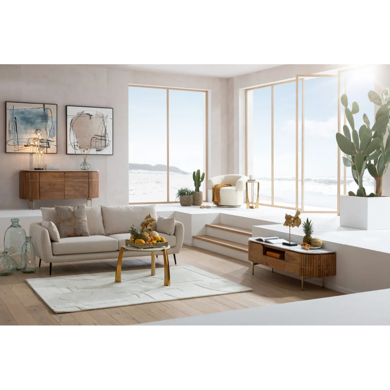 KARE Design Buffet Bas Grace 145X48Cm Clearance