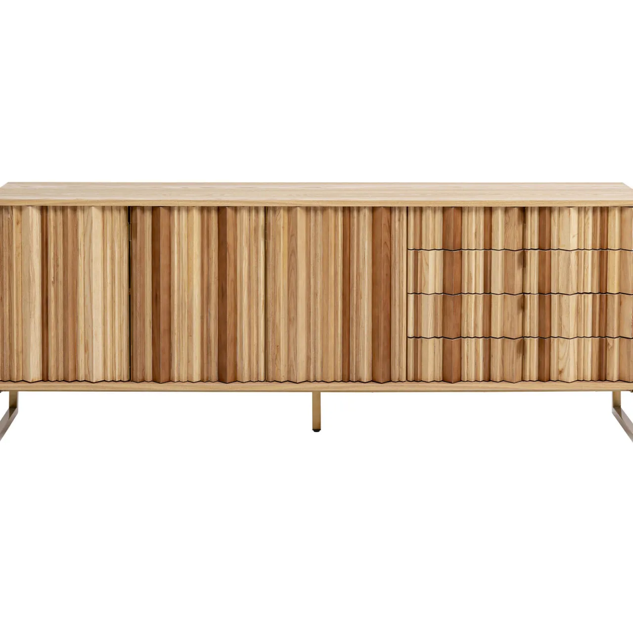KARE Design Buffet Concertina Nature 186X74Cm Sale