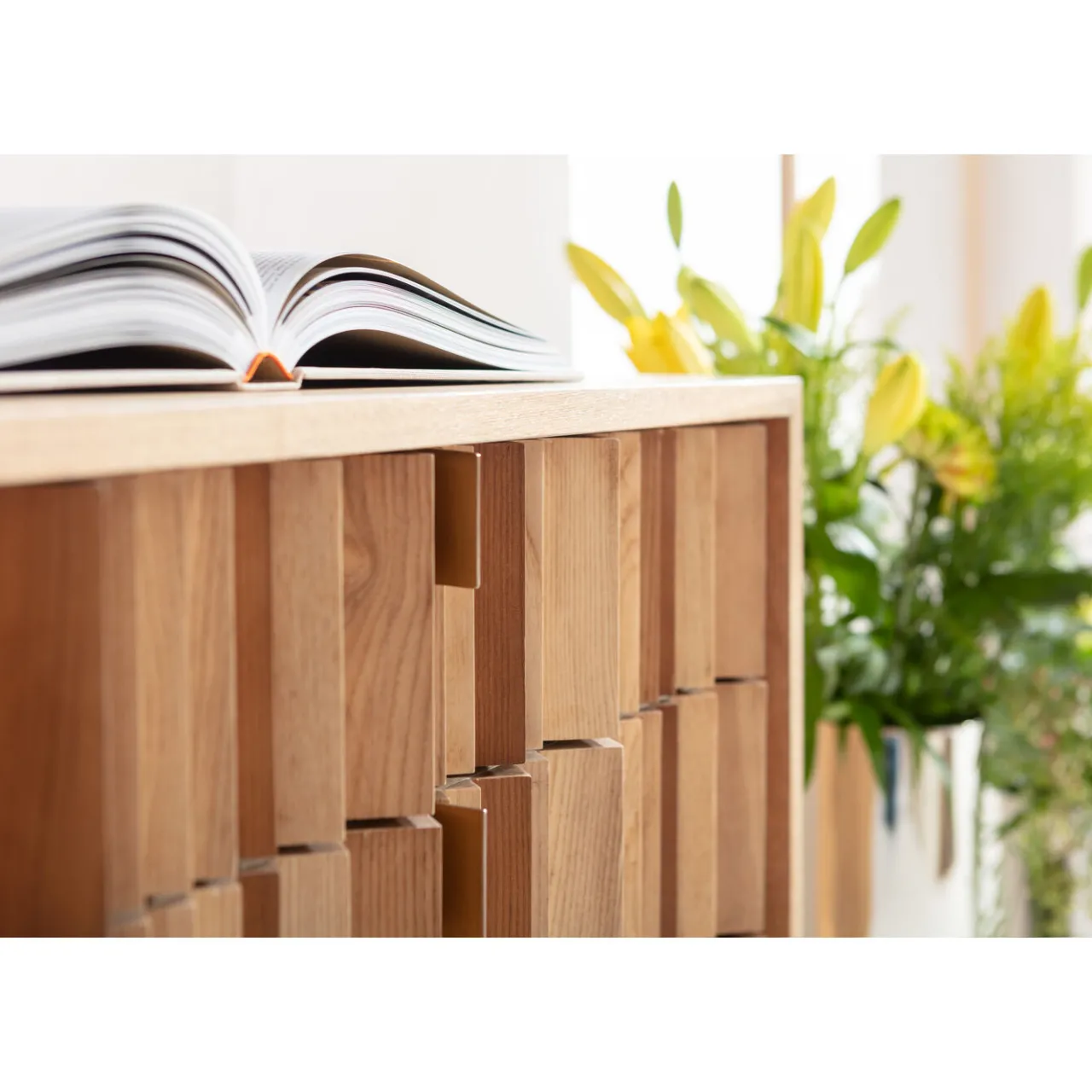 KARE Design Buffet Concertina Nature 186X74Cm Sale