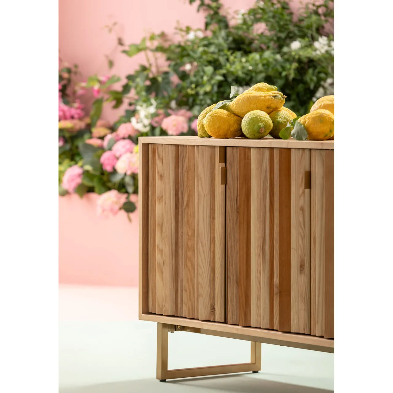 KARE Design Buffet Concertina Nature 186X74Cm Sale