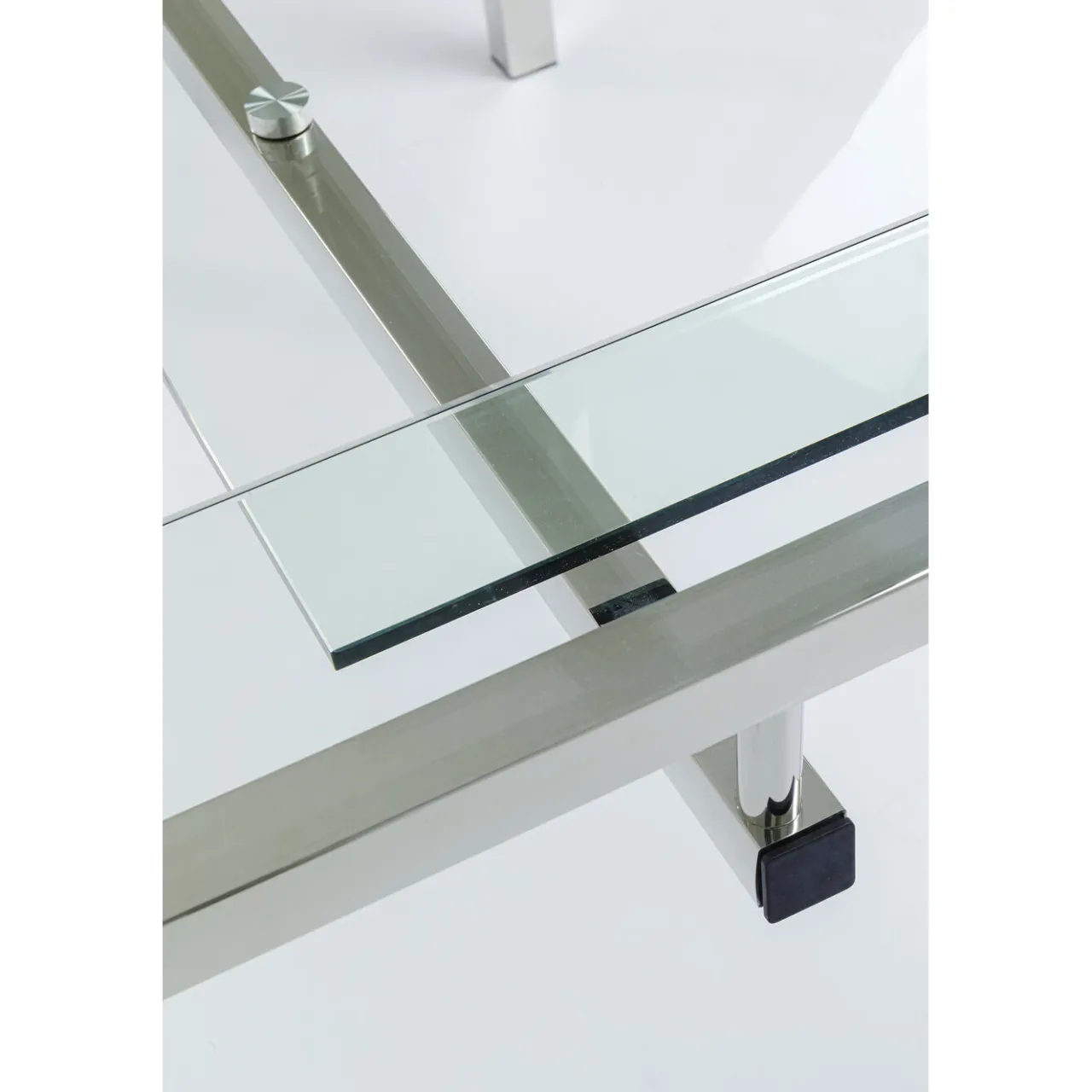 KARE Design Bureau D Angle Lorenco Chrome 210X180Cm New