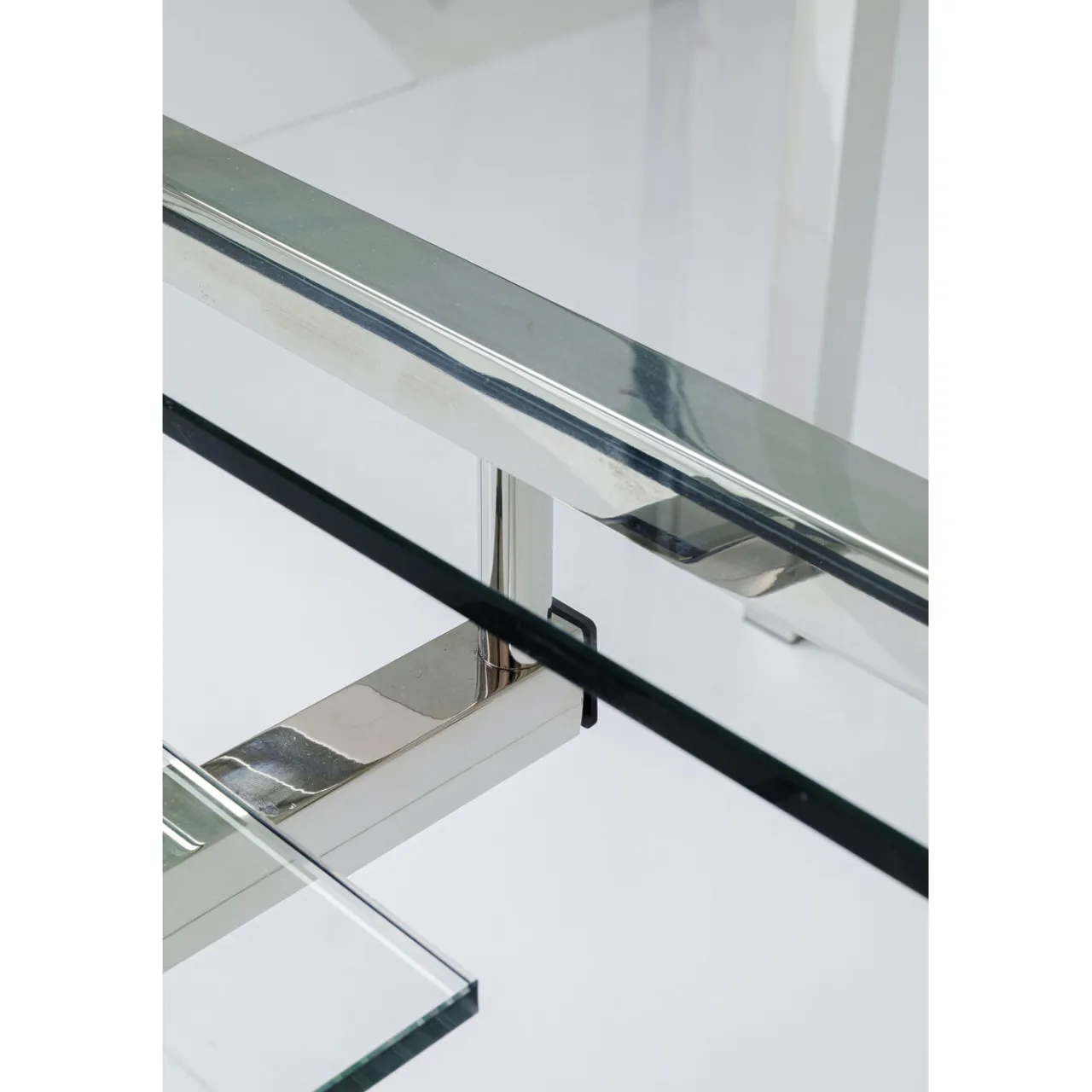 KARE Design Bureau D Angle Lorenco Chrome 210X180Cm New