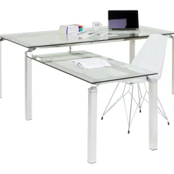 KARE Design Bureau D Angle Lorenco Chrome 210X180Cm New