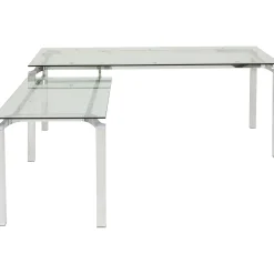 KARE Design Bureau D Angle Lorenco Chrome 210X180Cm New