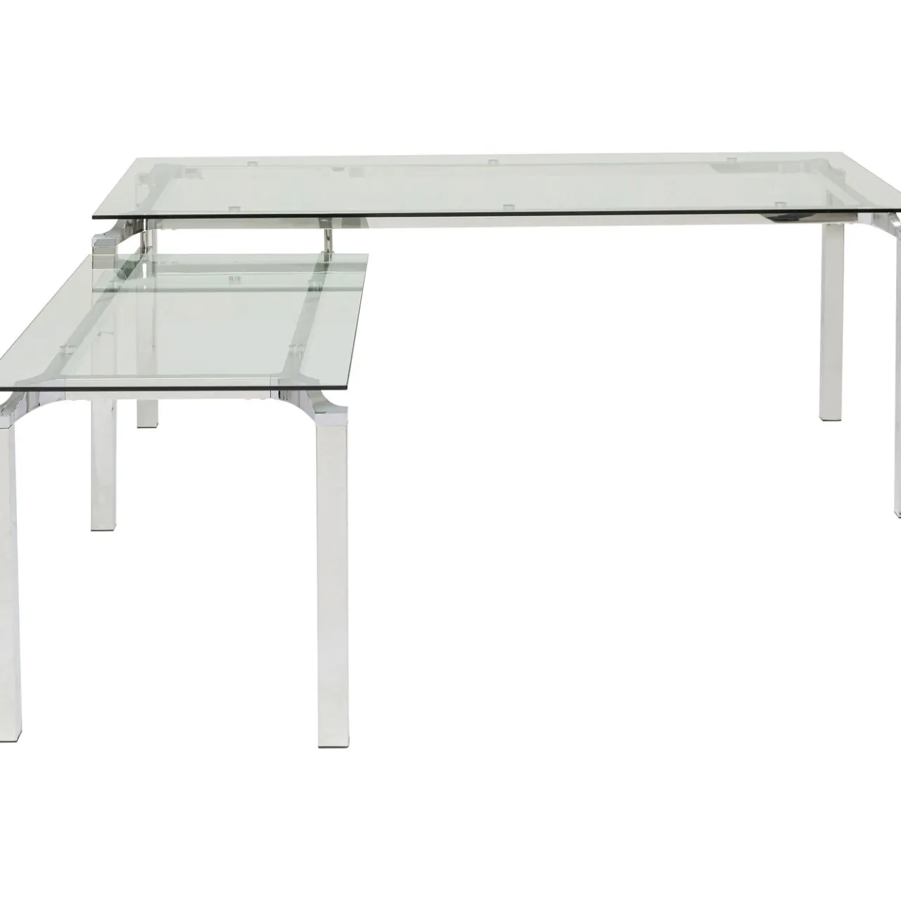 KARE Design Bureau D Angle Lorenco Chrome 210X180Cm New