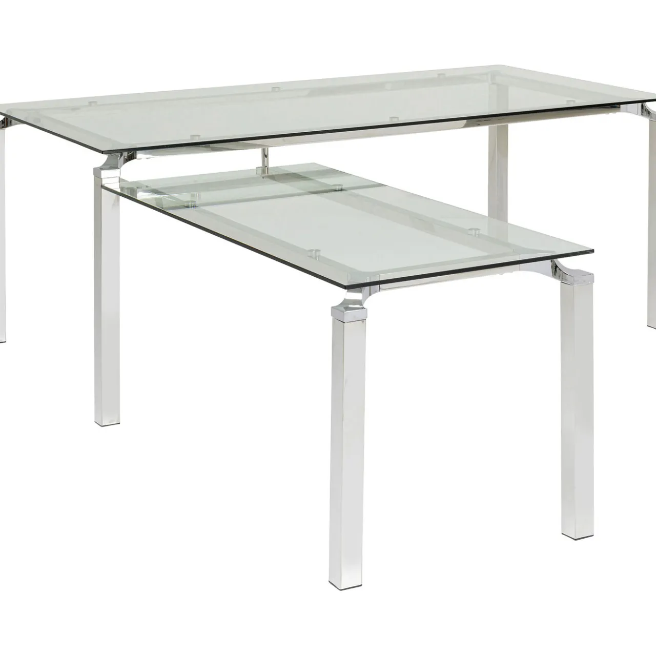 KARE Design Bureau D Angle Lorenco Chrome 210X180Cm New