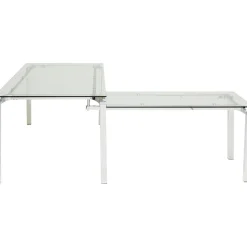 KARE Design Bureau D Angle Lorenco Chrome 210X180Cm New