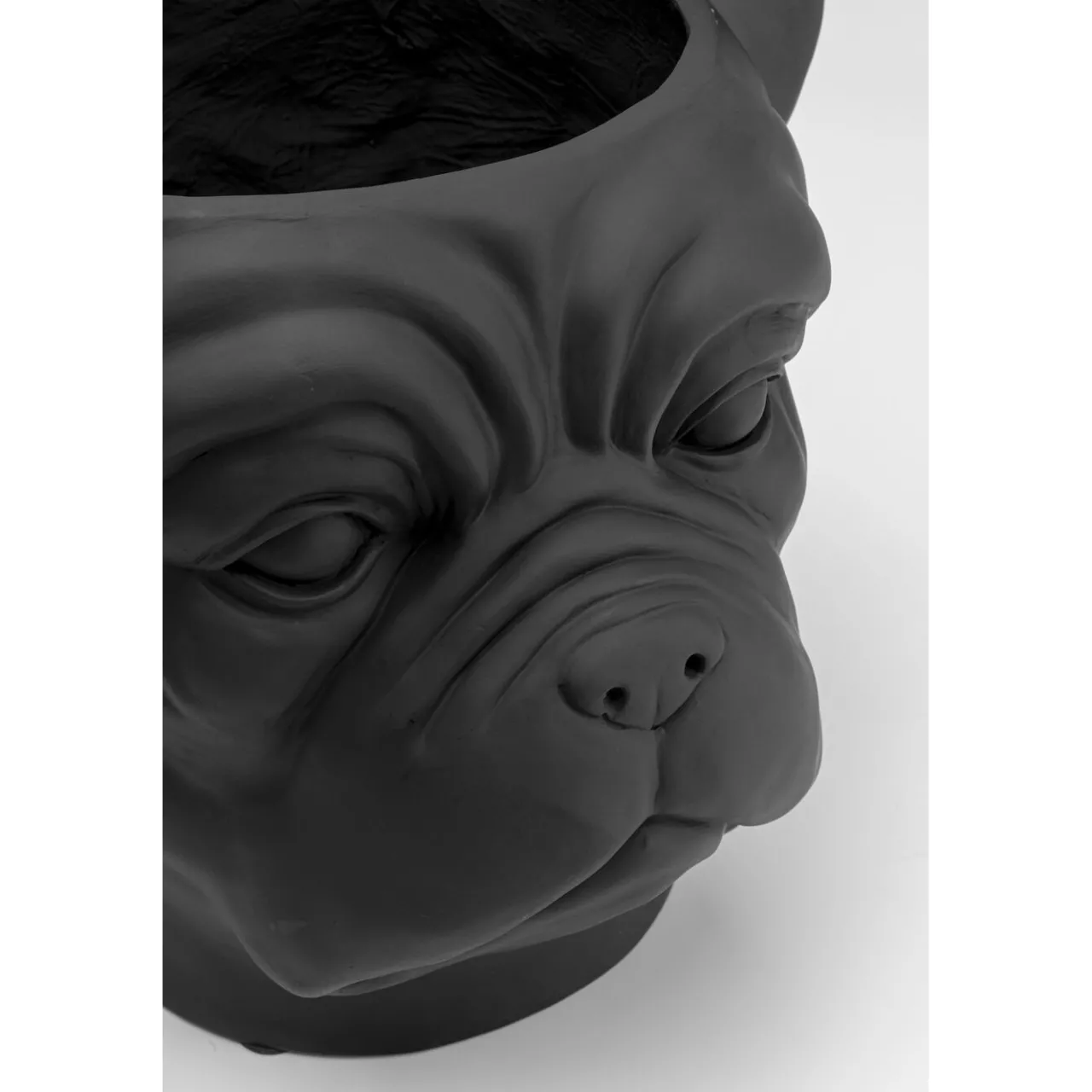 KARE Design Cachepot Décoratif Bulldog Noir Online
