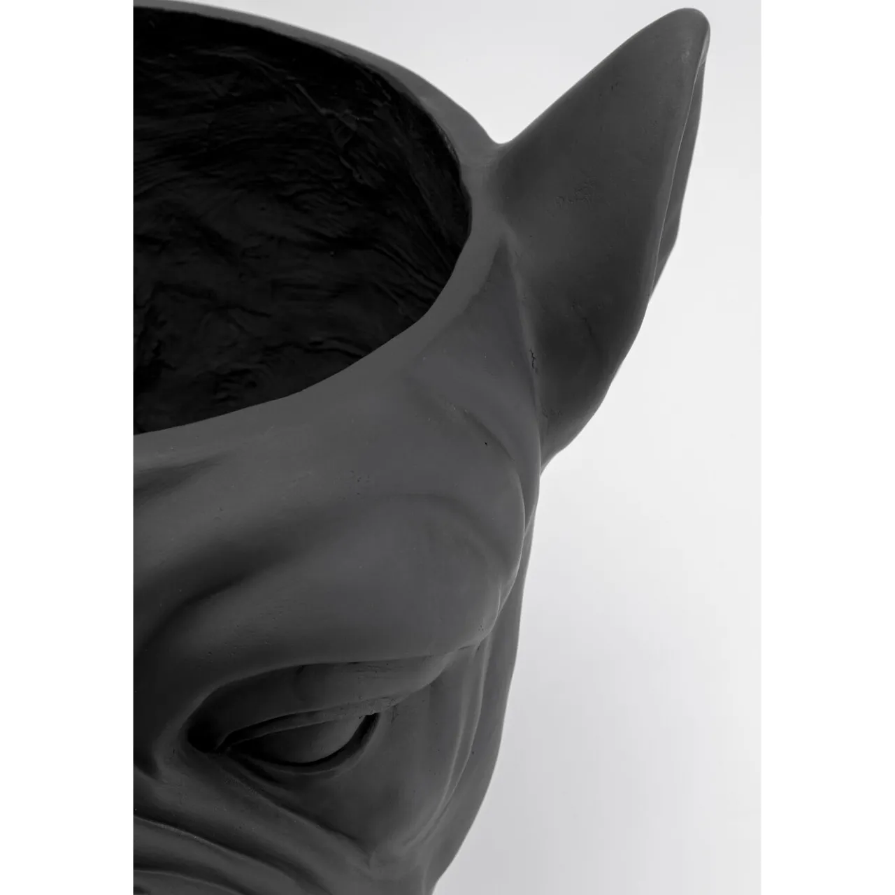 KARE Design Cachepot Décoratif Bulldog Noir Online