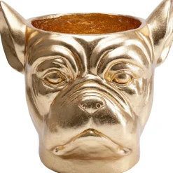 KARE Design Cachepot Décoratif Bulldog Dore New