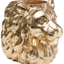 KARE Design Cachepot Décoratif Lion Dore Outlet