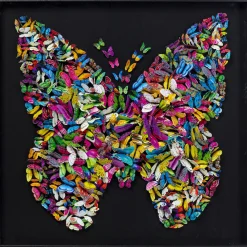 KARE Design Cadre Décoratif Farfalla 120X120Cm Discount