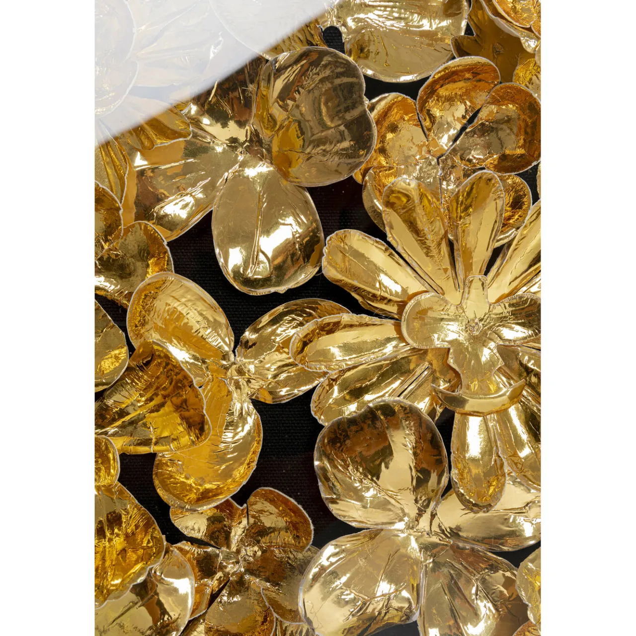 KARE Design Cadre Décoratif Gold Flower 60X60Cm Online