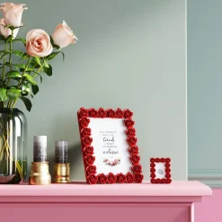 KARE Design Cadre Photo Romantic Rose Rouge 20X25Cm Clearance