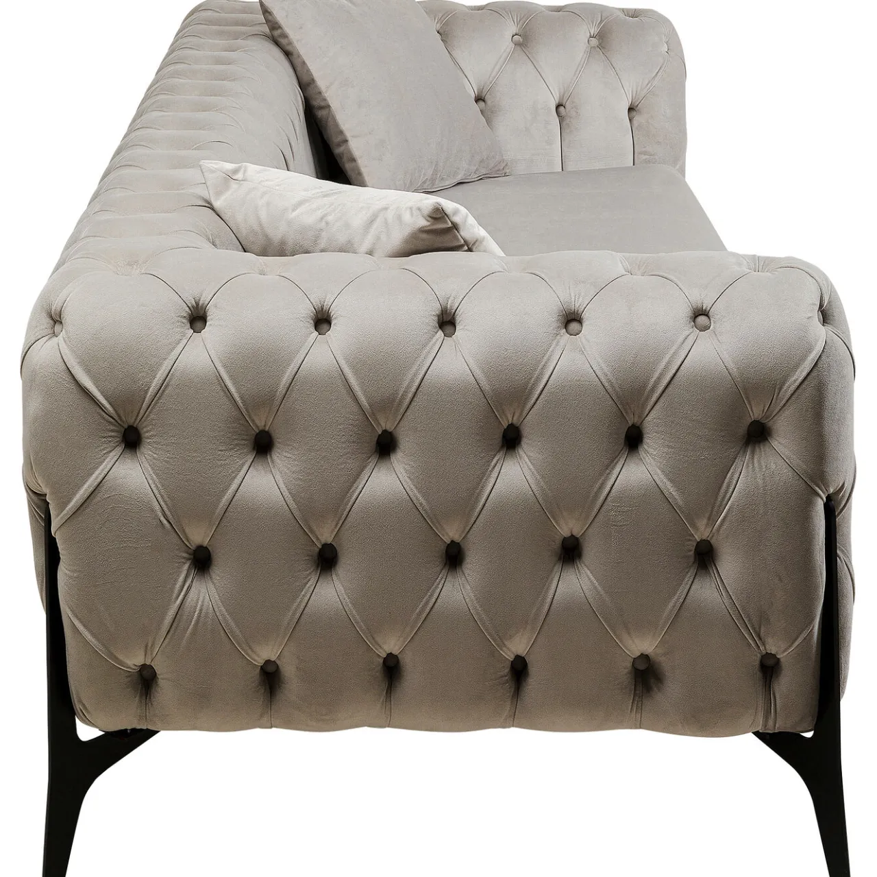 KARE Design Canapés Bellissima 3-Places Beige 240Cm Outlet