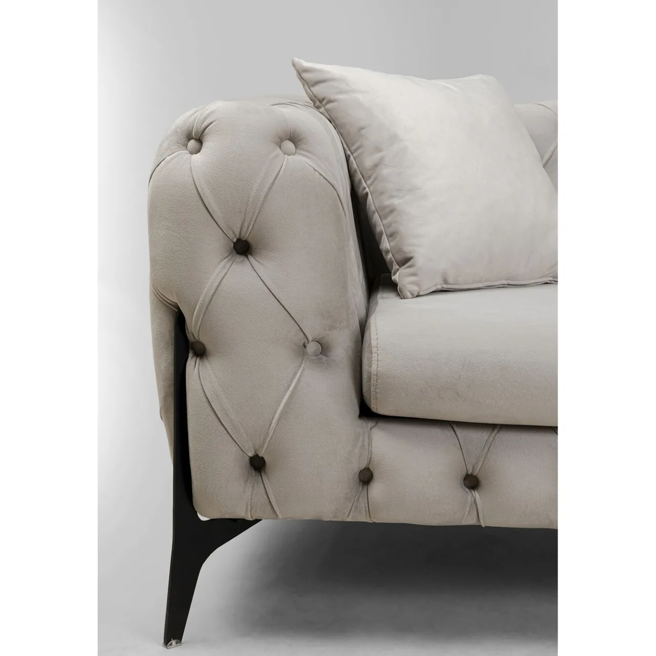 KARE Design Canapés Bellissima 3-Places Beige 240Cm Outlet