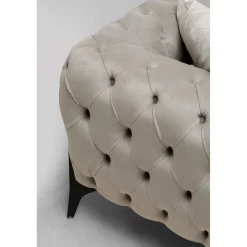 KARE Design Canapés Bellissima 3-Places Beige 240Cm Outlet