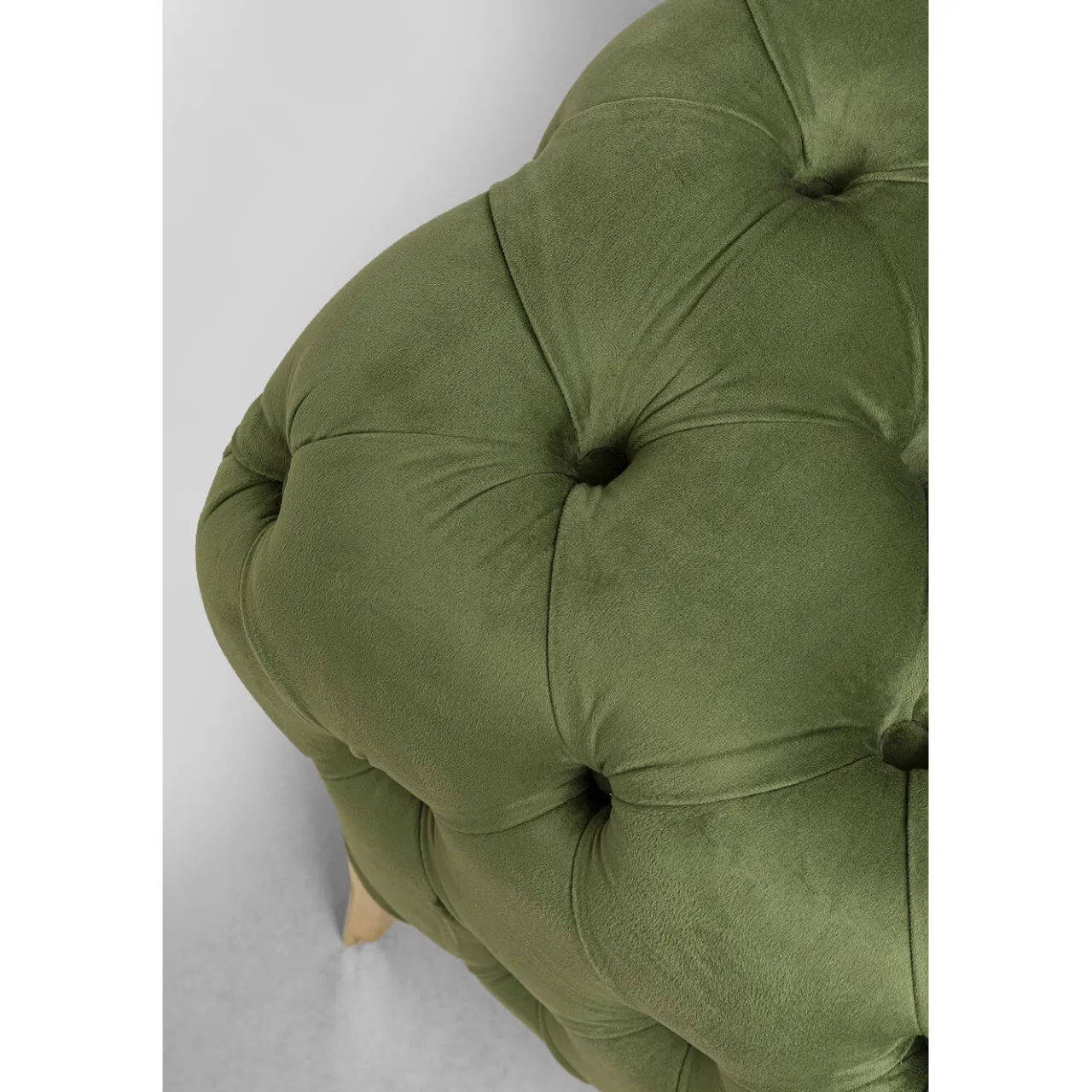 KARE Design Canapés Bellissima 3-Places Velours Vert 240Cm Sale