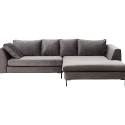 KARE Design Canapés D Angle Gianni Droite Gris-Noir Outlet
