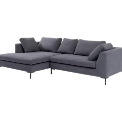 KARE Design Canapés D Angle Gianni Gris Gauche Hot