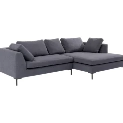 KARE Design Canapés D Angle Gianni Gris Droite Outlet