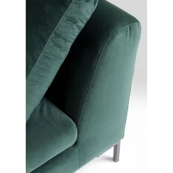 KARE Design Canapés D Angle Gianni Pm Velours Vert Fonce Gauche Online