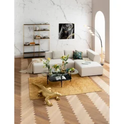 KARE Design Canapés D Angle Infinity Ottomane Creme Droite Discount