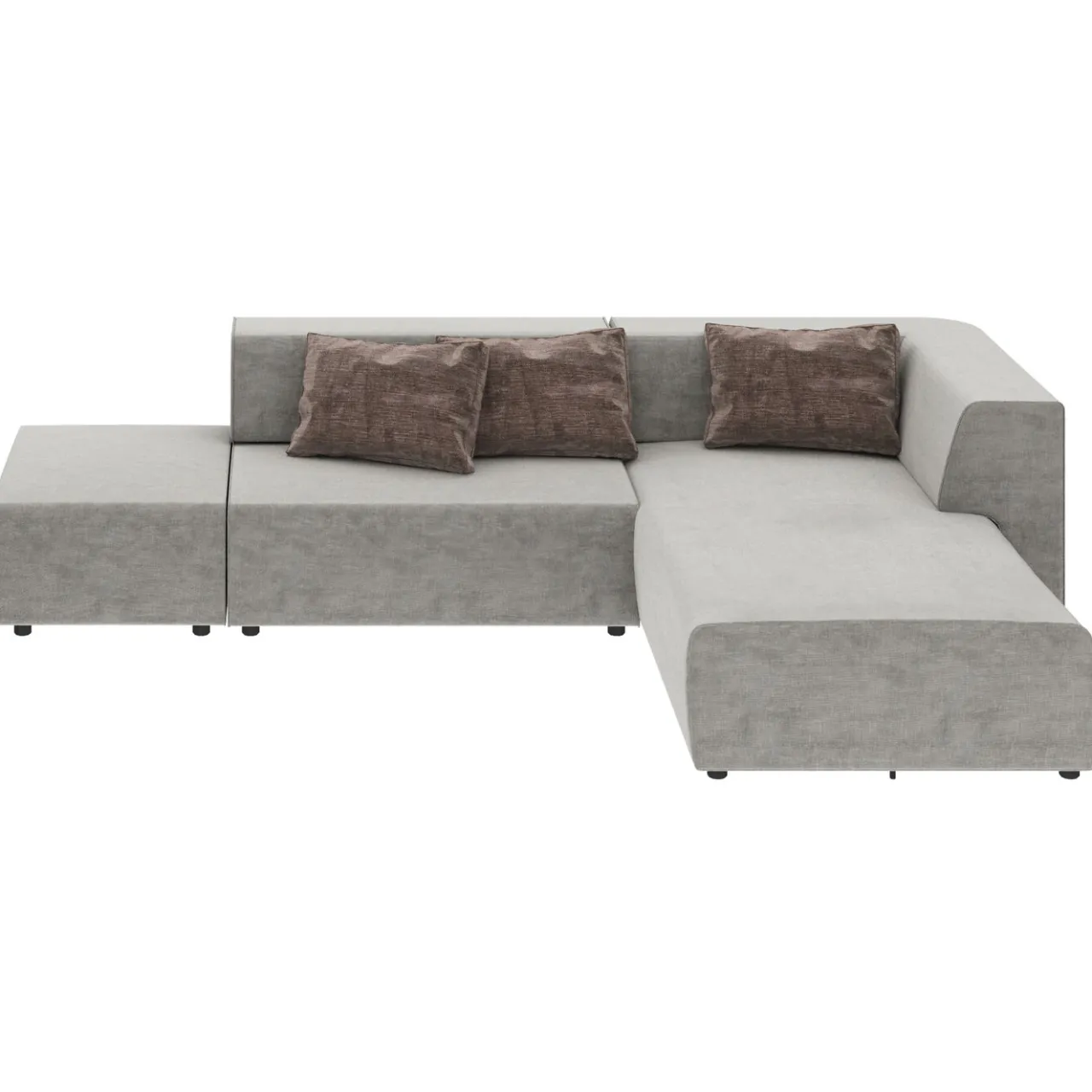 KARE Design Canapés D Angle Infinity Vegas Gris Discount