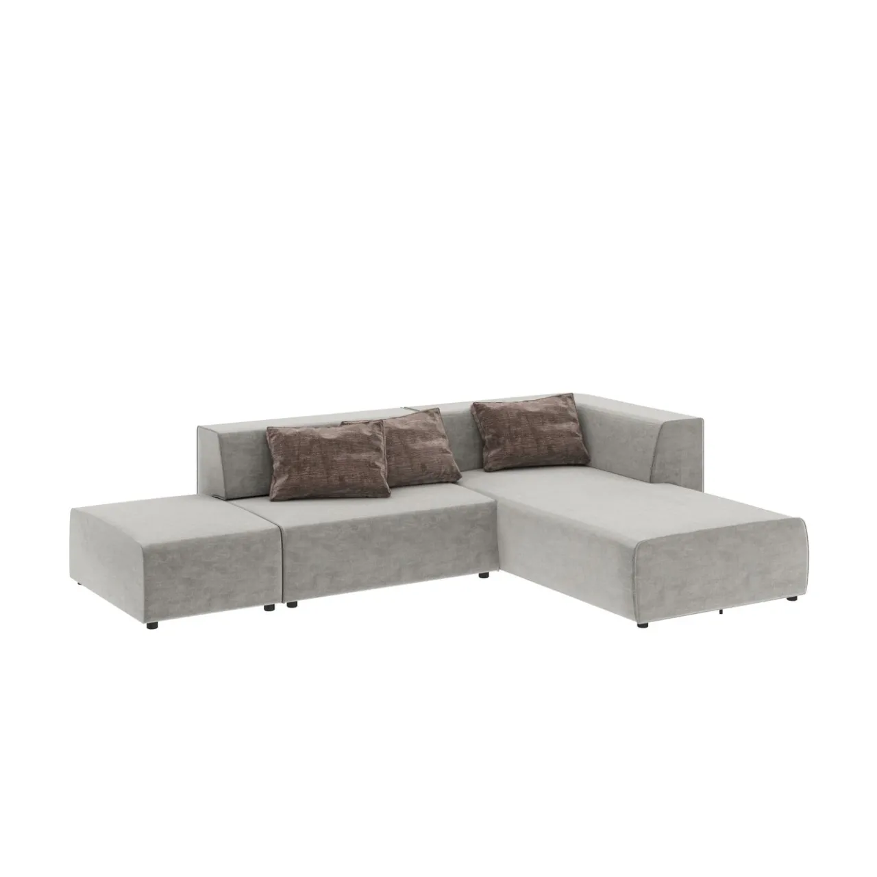 KARE Design Canapés D Angle Infinity Vegas Gris Discount