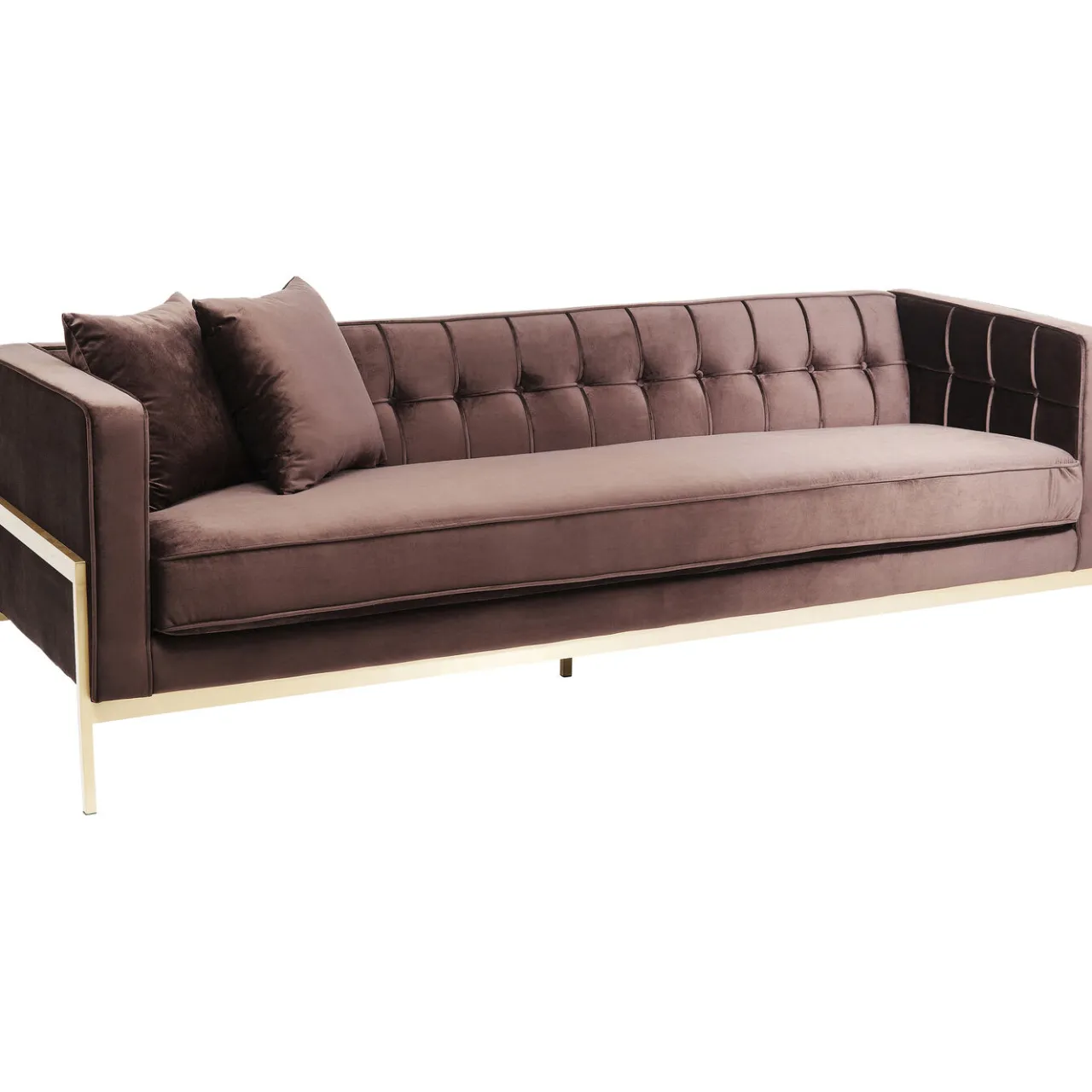 KARE Design Canapés Loft 3-Places Marron Online