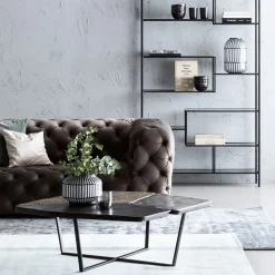 KARE Design Canapés Metropol 3-Places Gris 238Cm Outlet