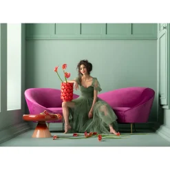 KARE Design Canapés Night Fever 3-Places Violet Outlet