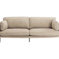 KARE Design Canapés Shirly 3-Places Creme 221Cm Clearance