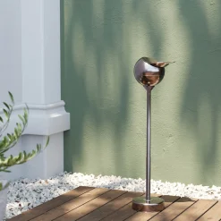 KARE Design Cendrier Sur Pied Spheric Gunmetal Hot