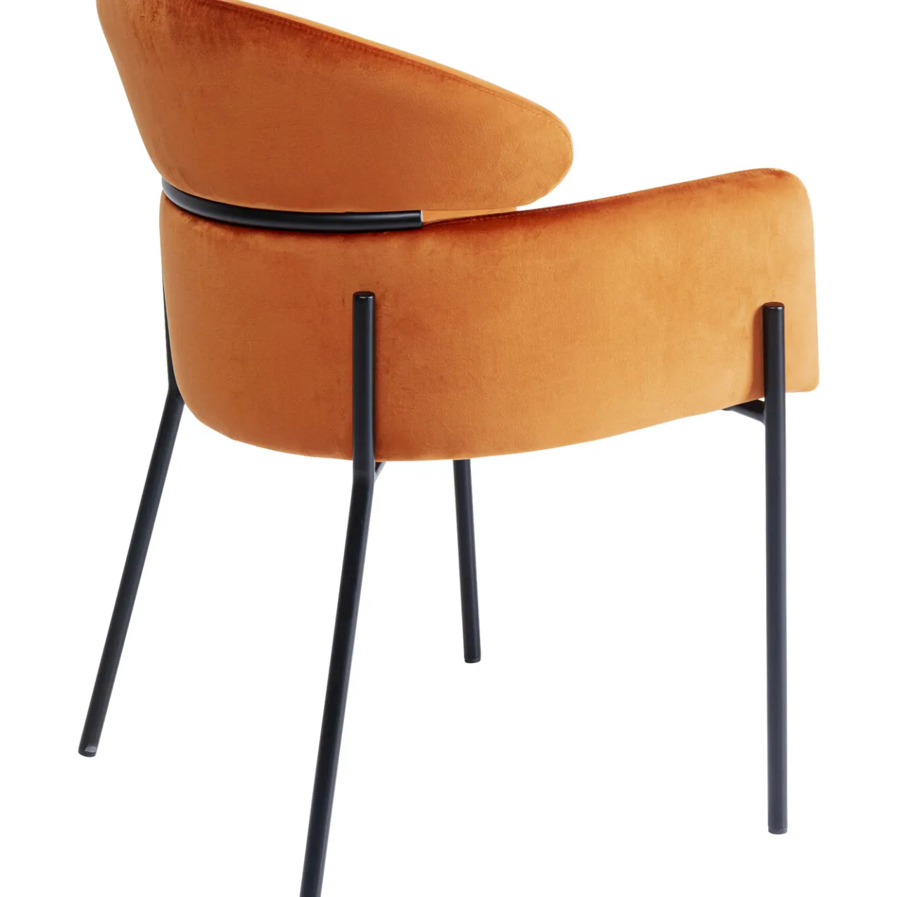 KARE Design Chaise A. Acc. Alexia.Velours Orange Sale