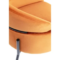 KARE Design Chaise A. Acc. Alexia.Velours Orange Sale